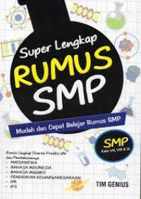 Super Lengkap Rumus SMP