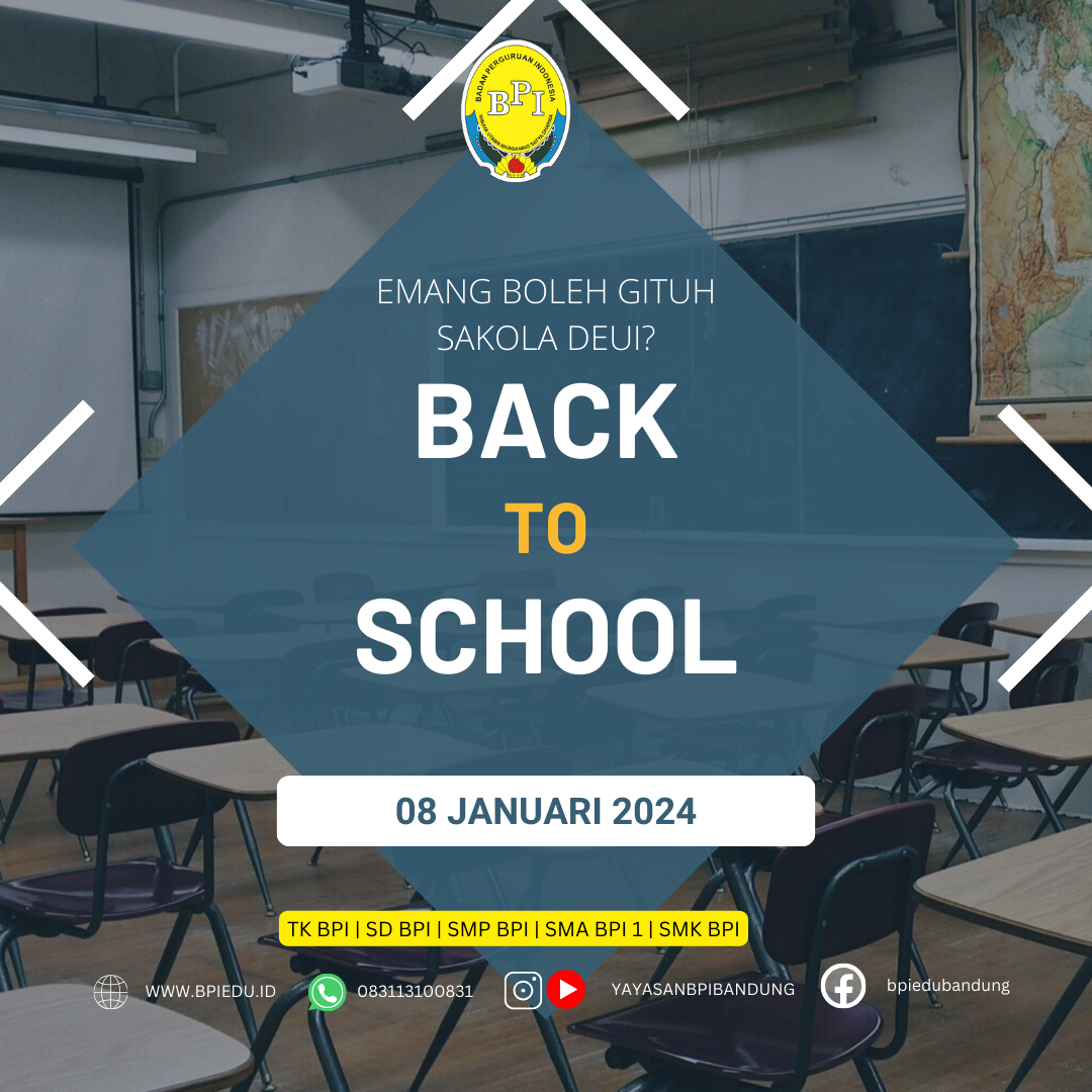 Back To School: Semester 2 (Genap 2024)