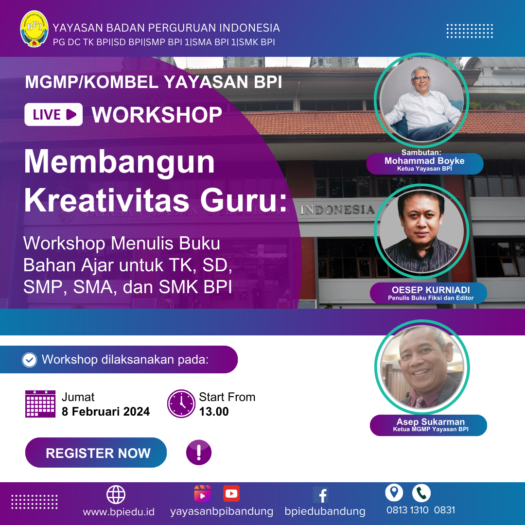 MGMP BPI: Workshop Penulisan Buku Ajar