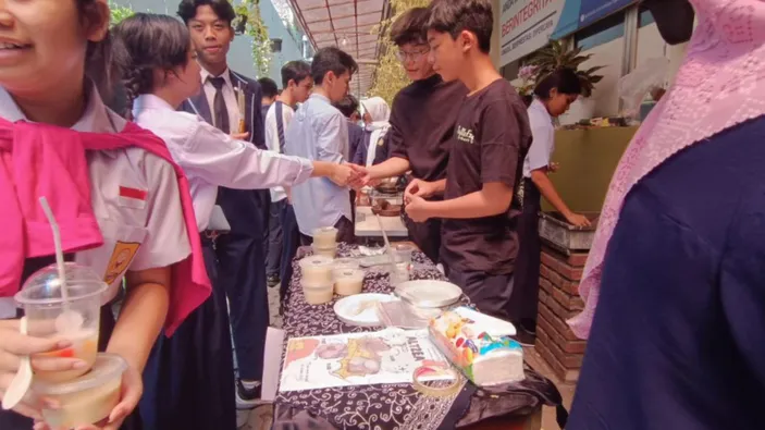 Culinary Parade SMP BPI 1 Bandung, Upaya Tumbuhkan Jiwa Kewirausahaan di Usia Muda